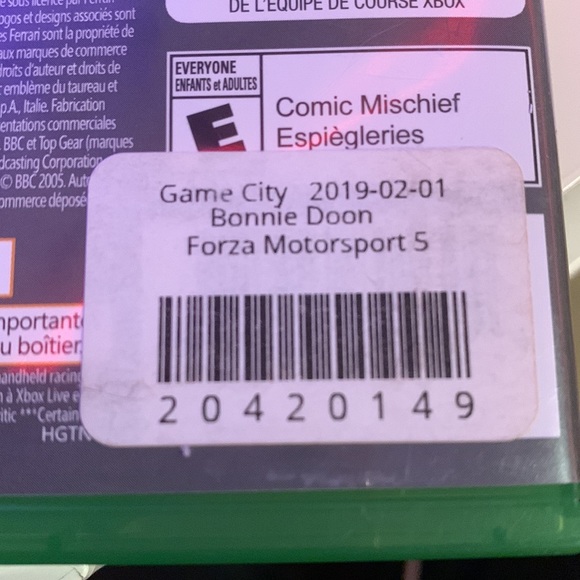 Forza 5 MotorSport Xbox One Game - Picture 4 of 4